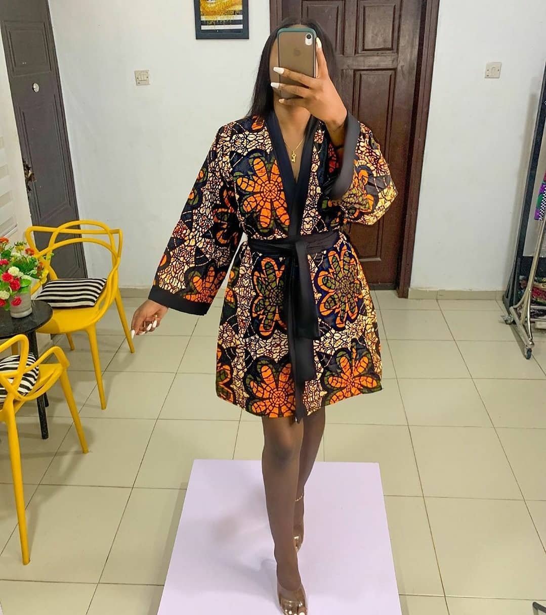 Ankara Short Gown Styles Young Ladies Can Add To Their Clothing Collection   Ghanammacom