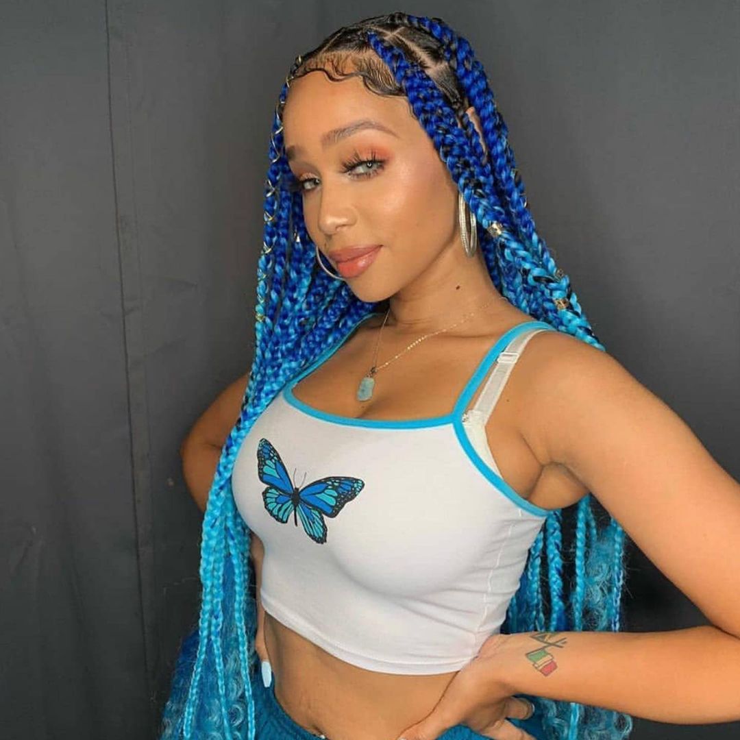 Blue Braids Can't Go Wrong
