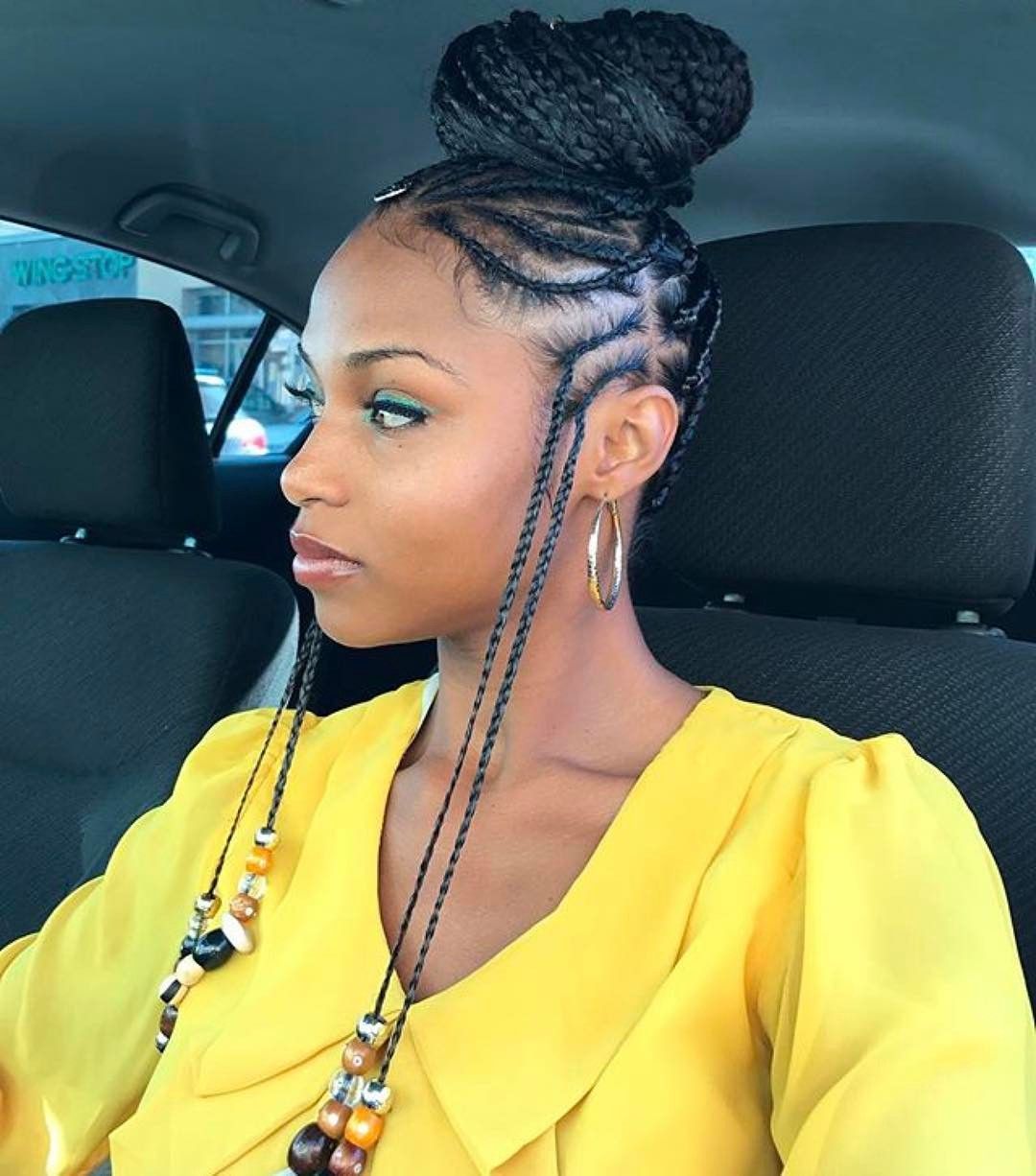 African braid hairstyle