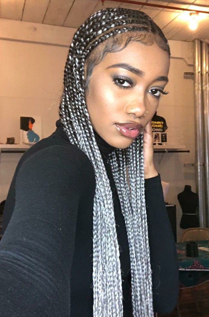 African braid hairstyle