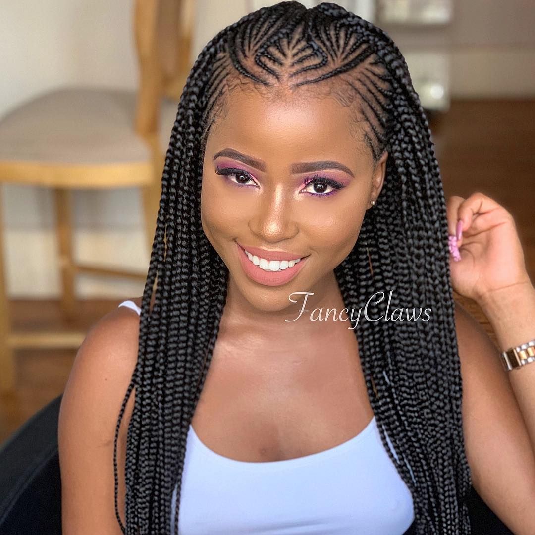 African braid hairstyle