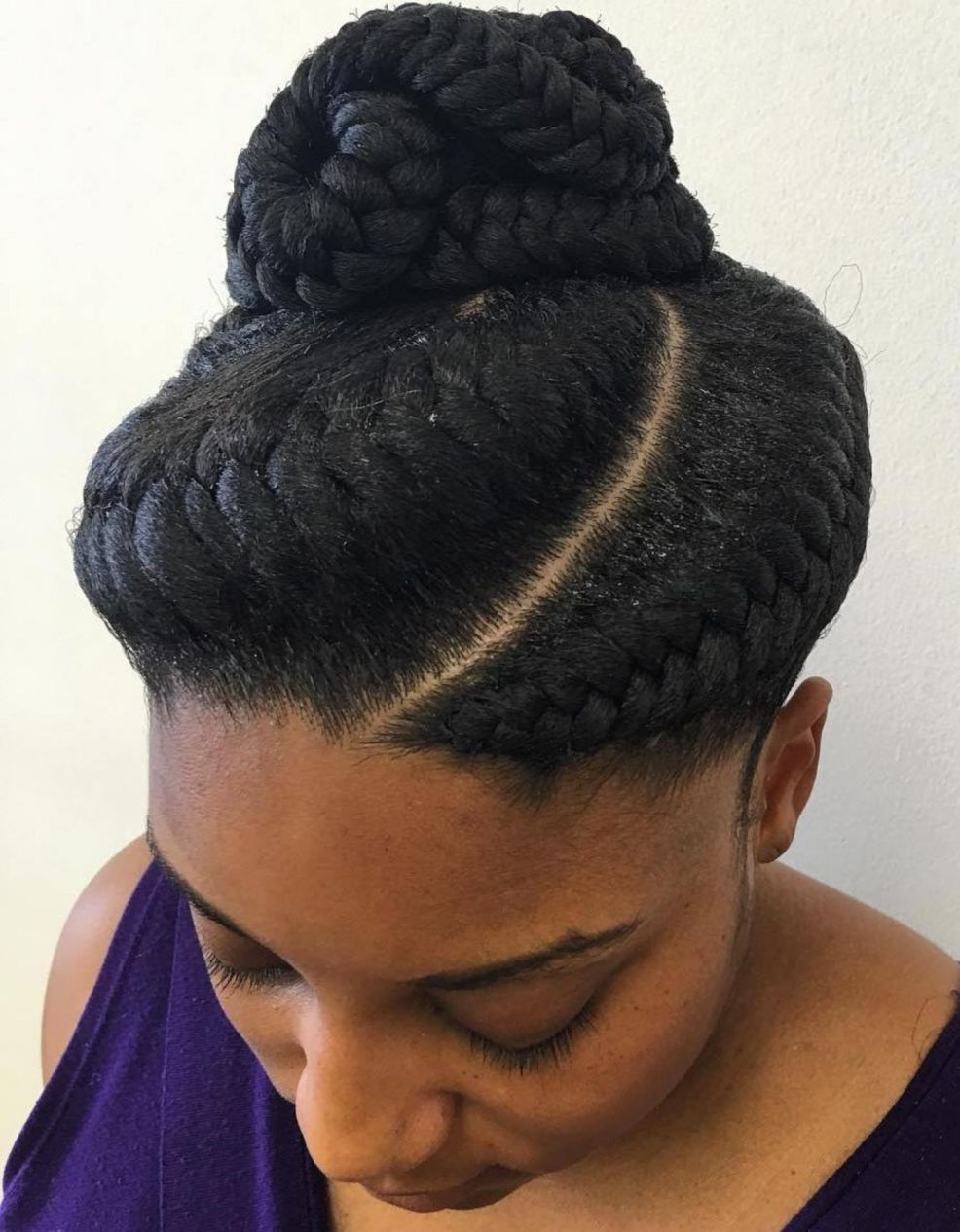 African braid hairstyle