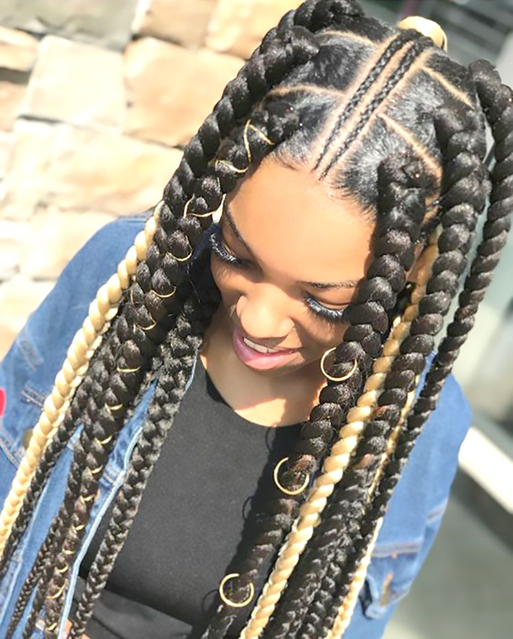 Box braid Hairstyles 