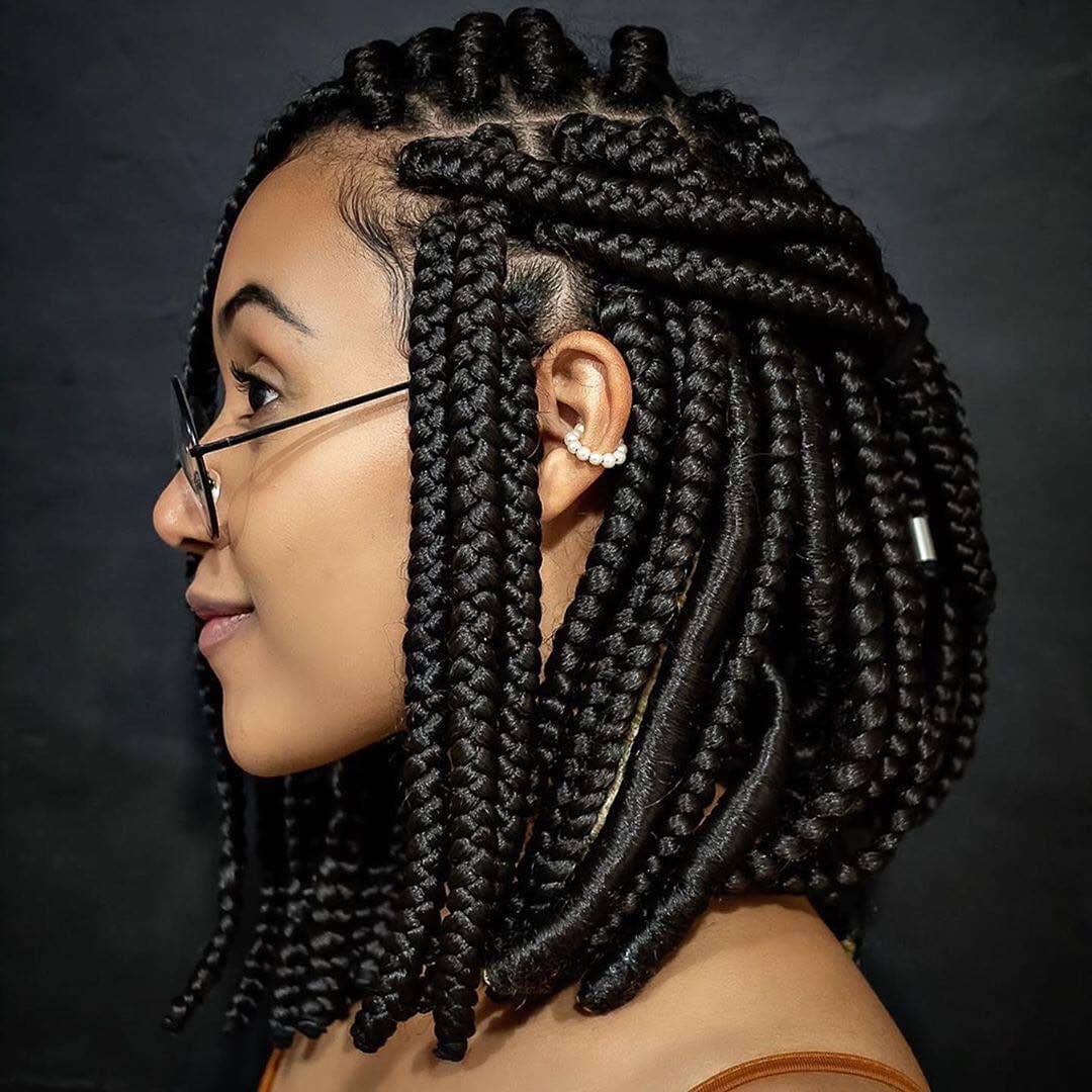 African braid hairstyle