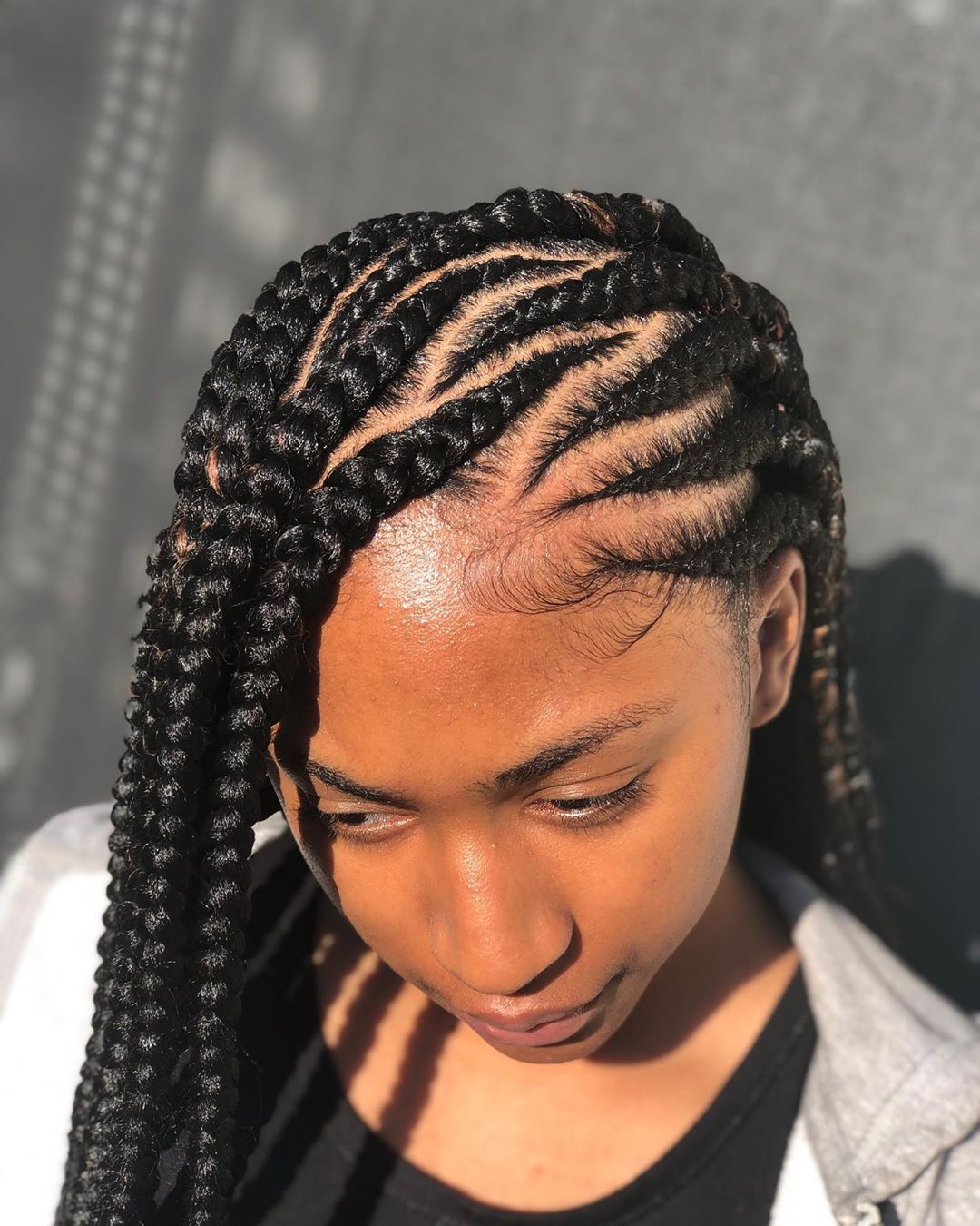 African braid hairstyle