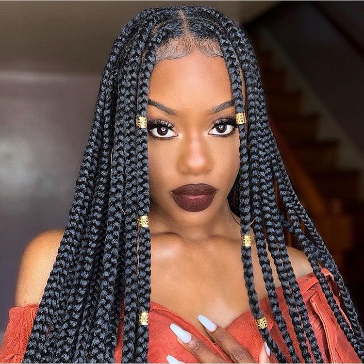 Box braid Hairstyles 