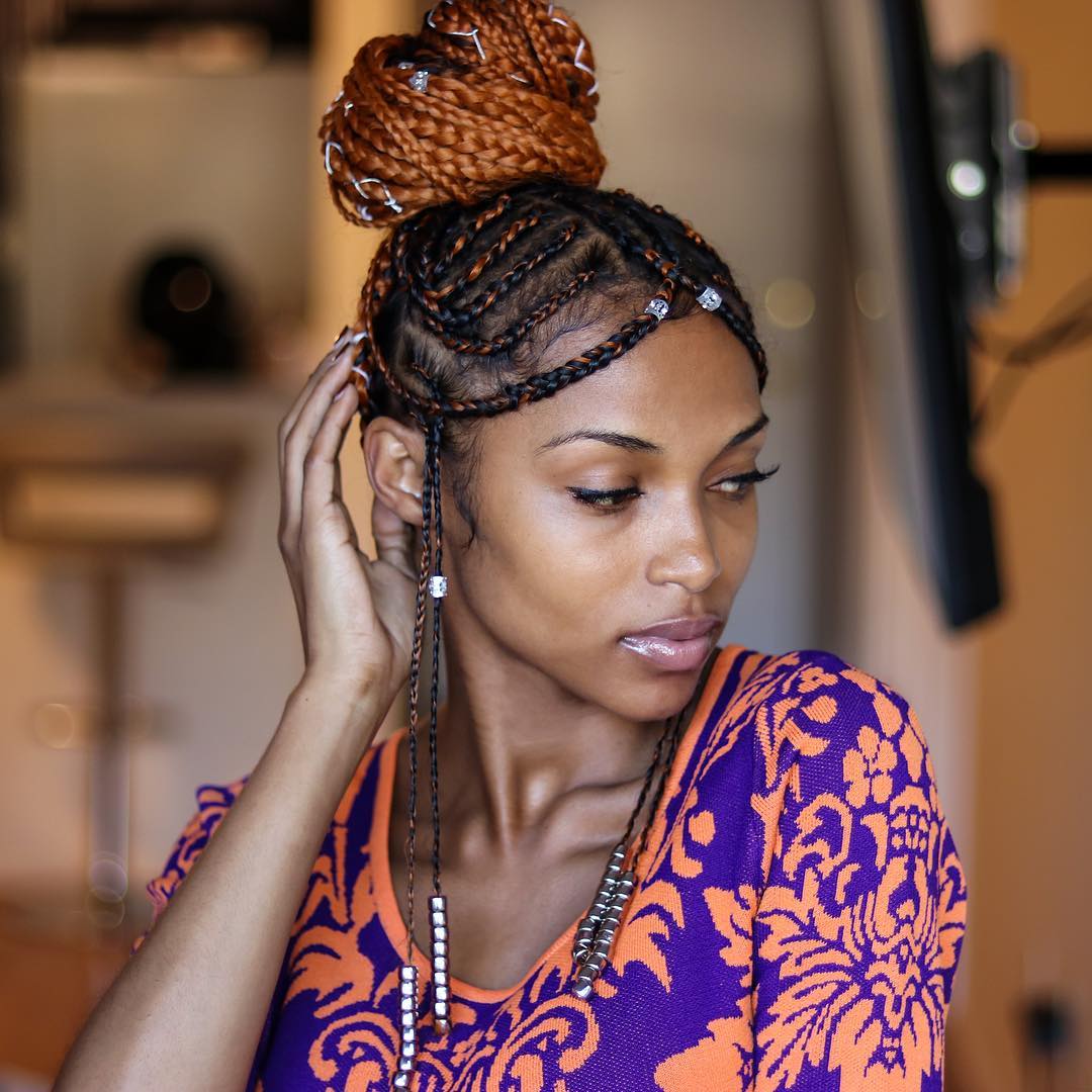 Latest fulani braid hairstyle