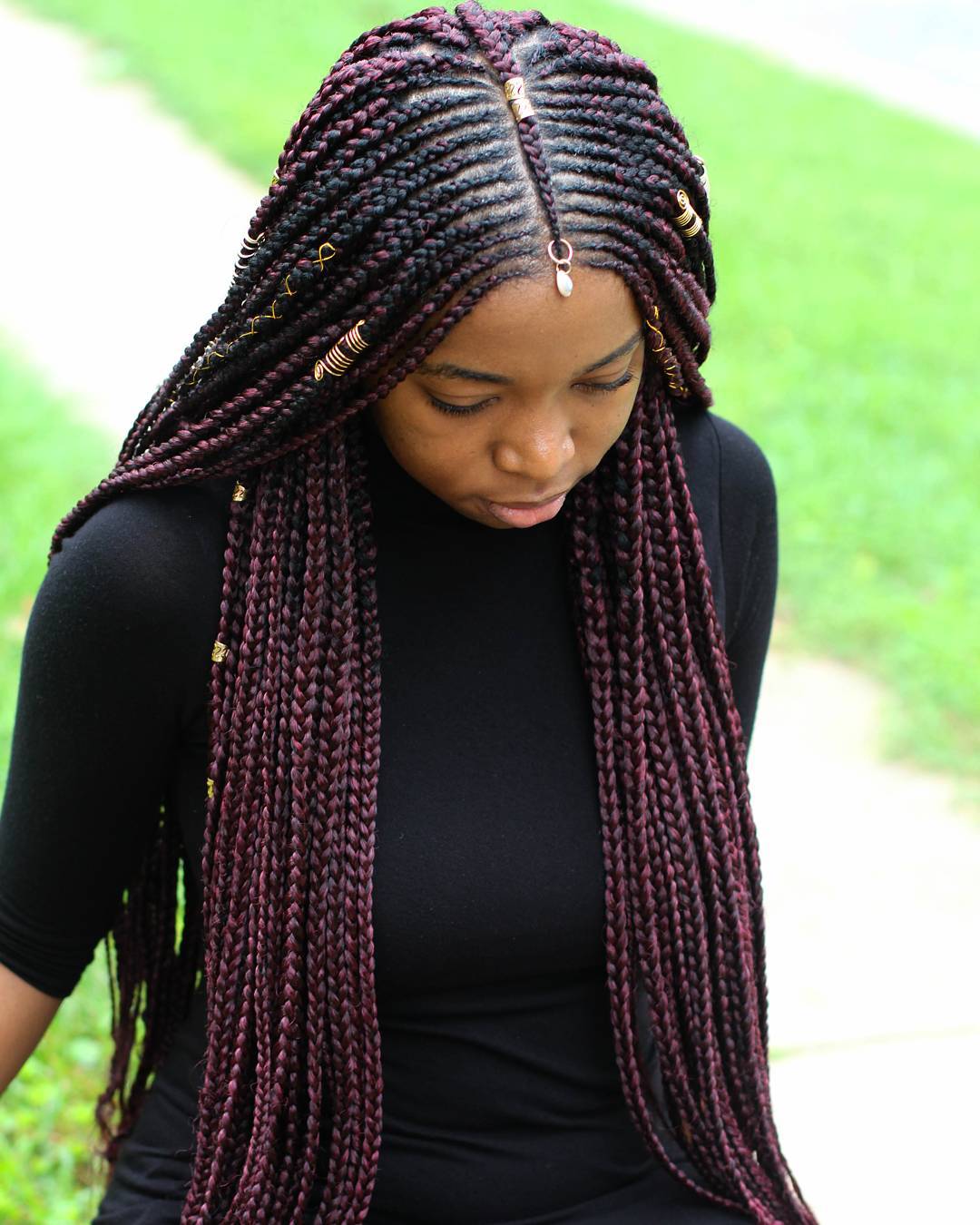 Latest fulani braid hairstyle