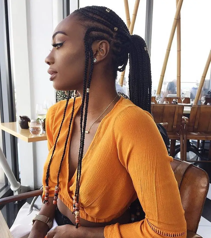 Latest fulani braid hairstyle