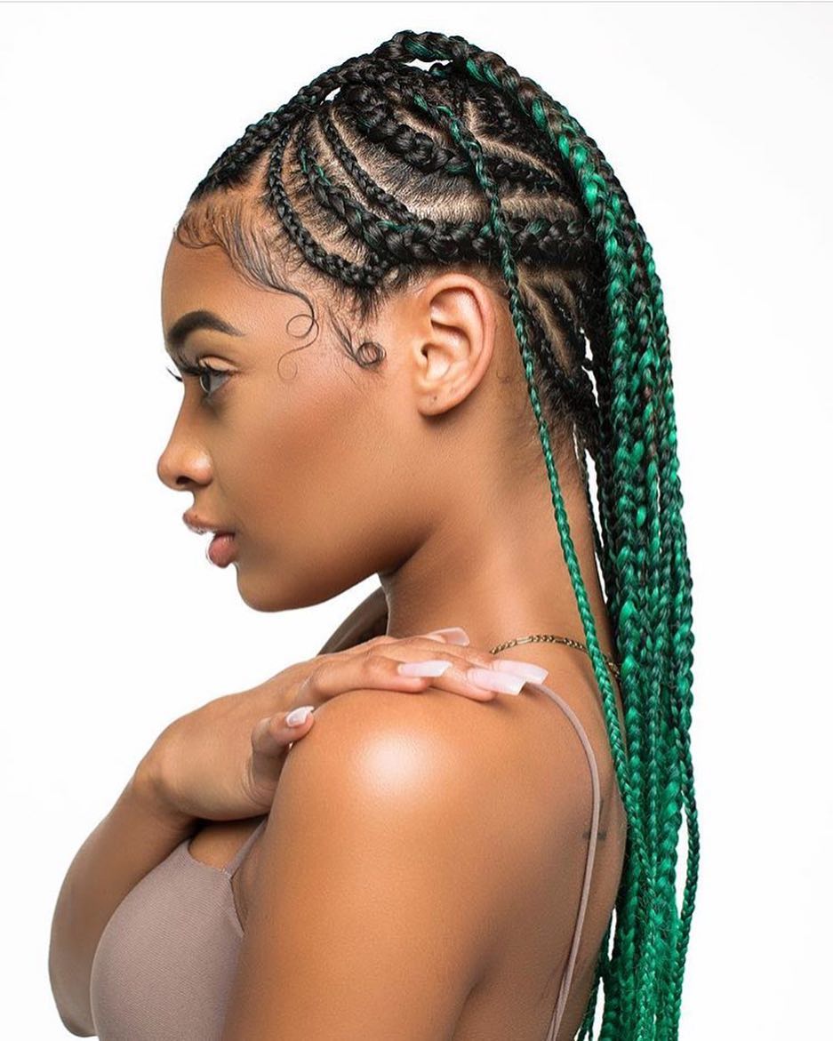 Latest fulani braid hairstyle