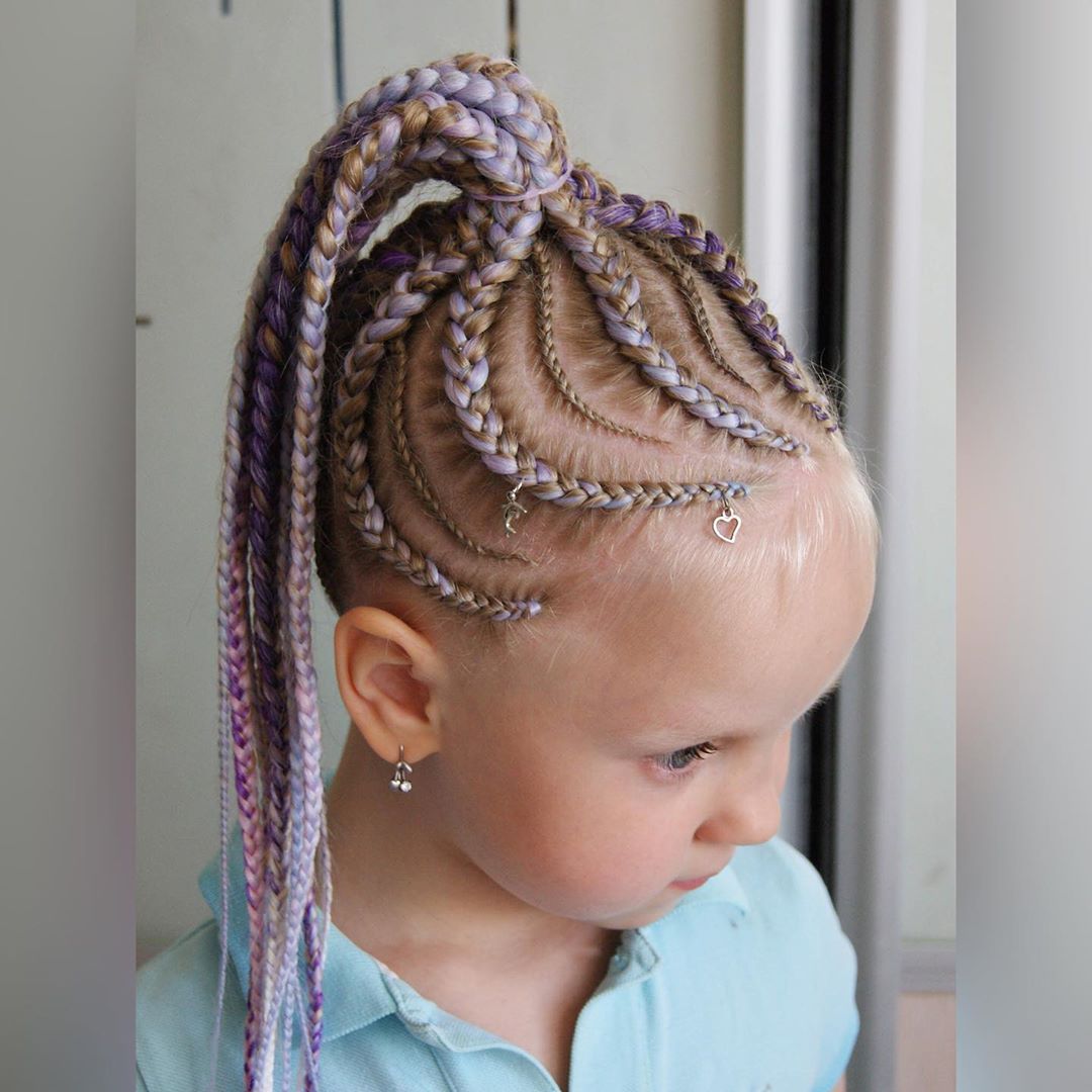 25 Simple And Beautiful Hairstyle Braids For Children ...