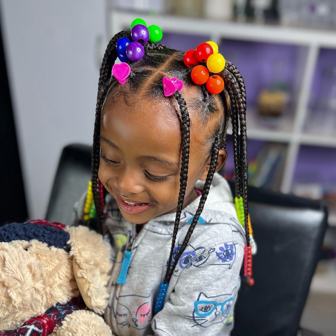 31 Simple And Beautiful Hairstyle Braids For Children | ThriveNaija 31 Simple And Beautiful Hairstyle Braids For Children | ThriveNaija