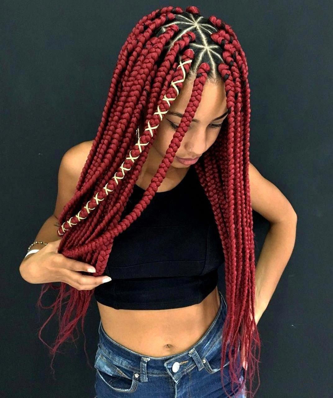 25 Beautiful Jumbo Box Braids Style Ideas to Inspire You