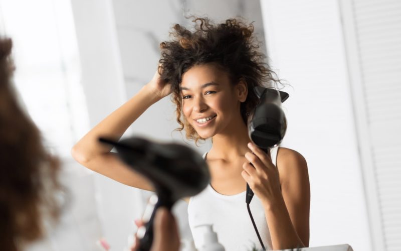 How to Blow Dry Natural Hair