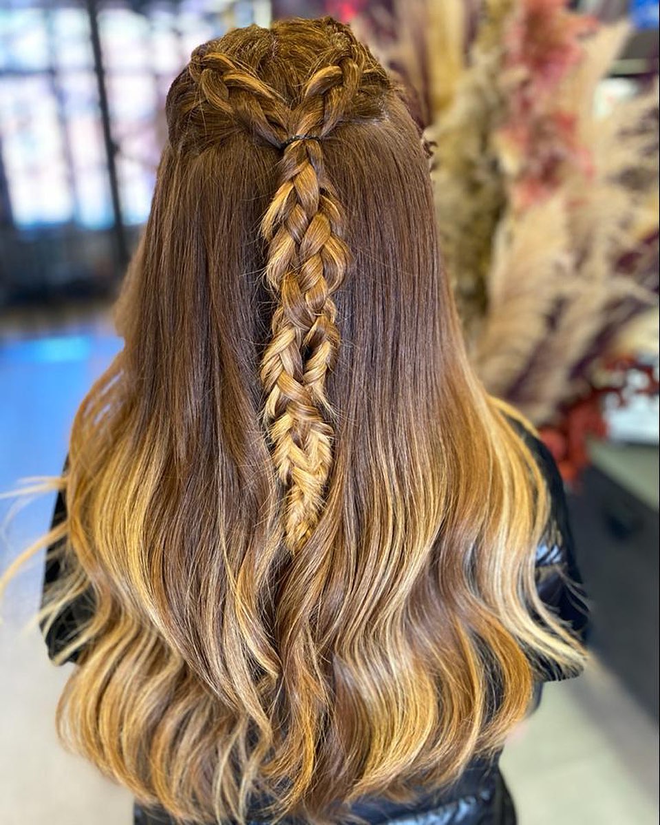 are 25 of our roundup beautiful french braids for 2020. 1.