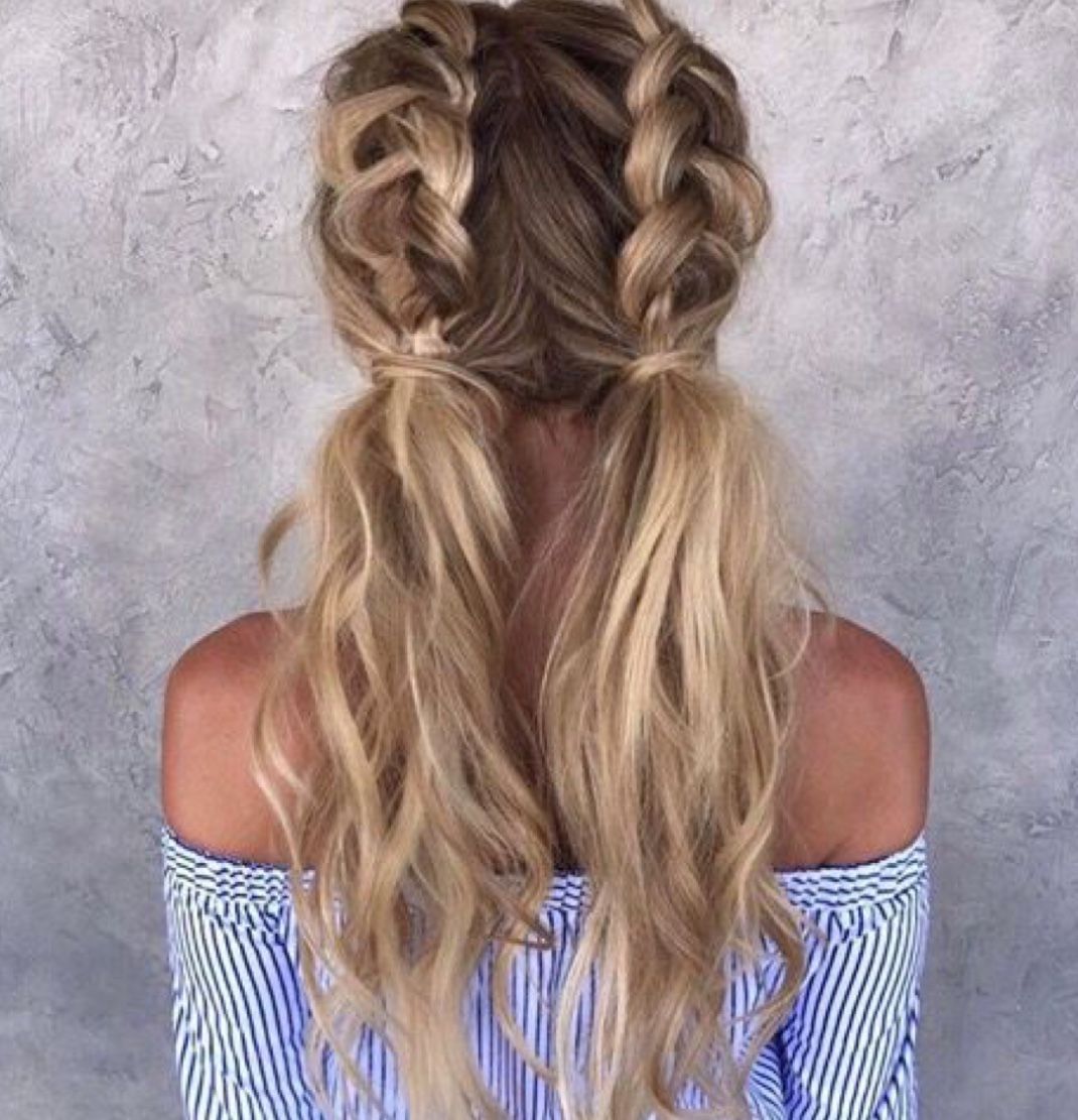 Beautiful french braid