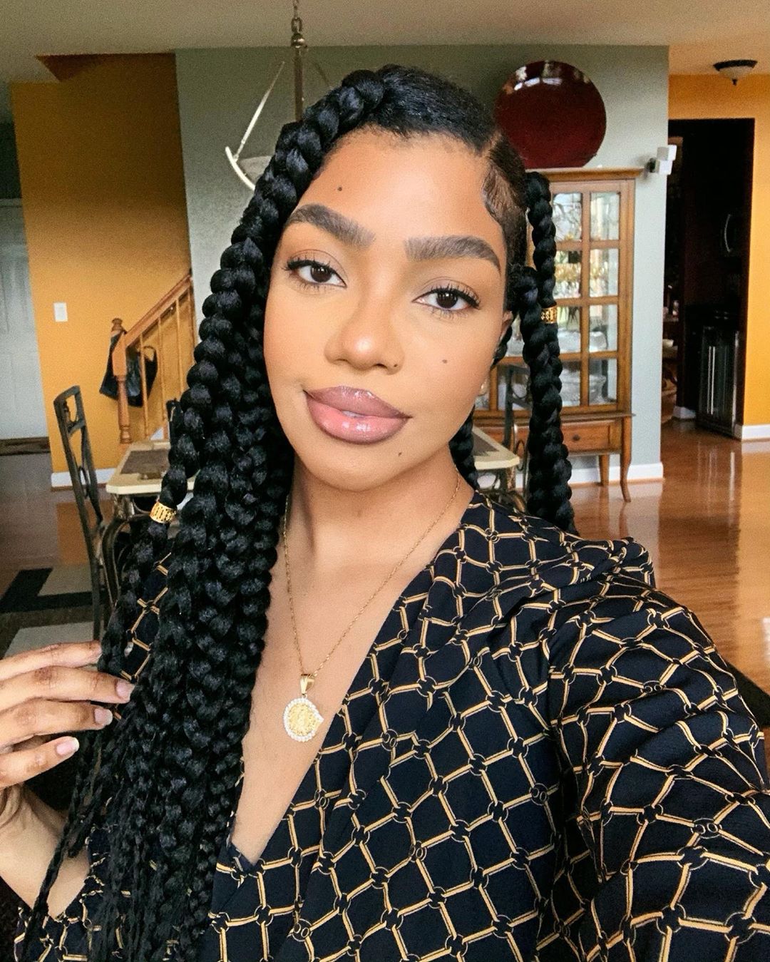 20 Jumbo Box Braids Dropei