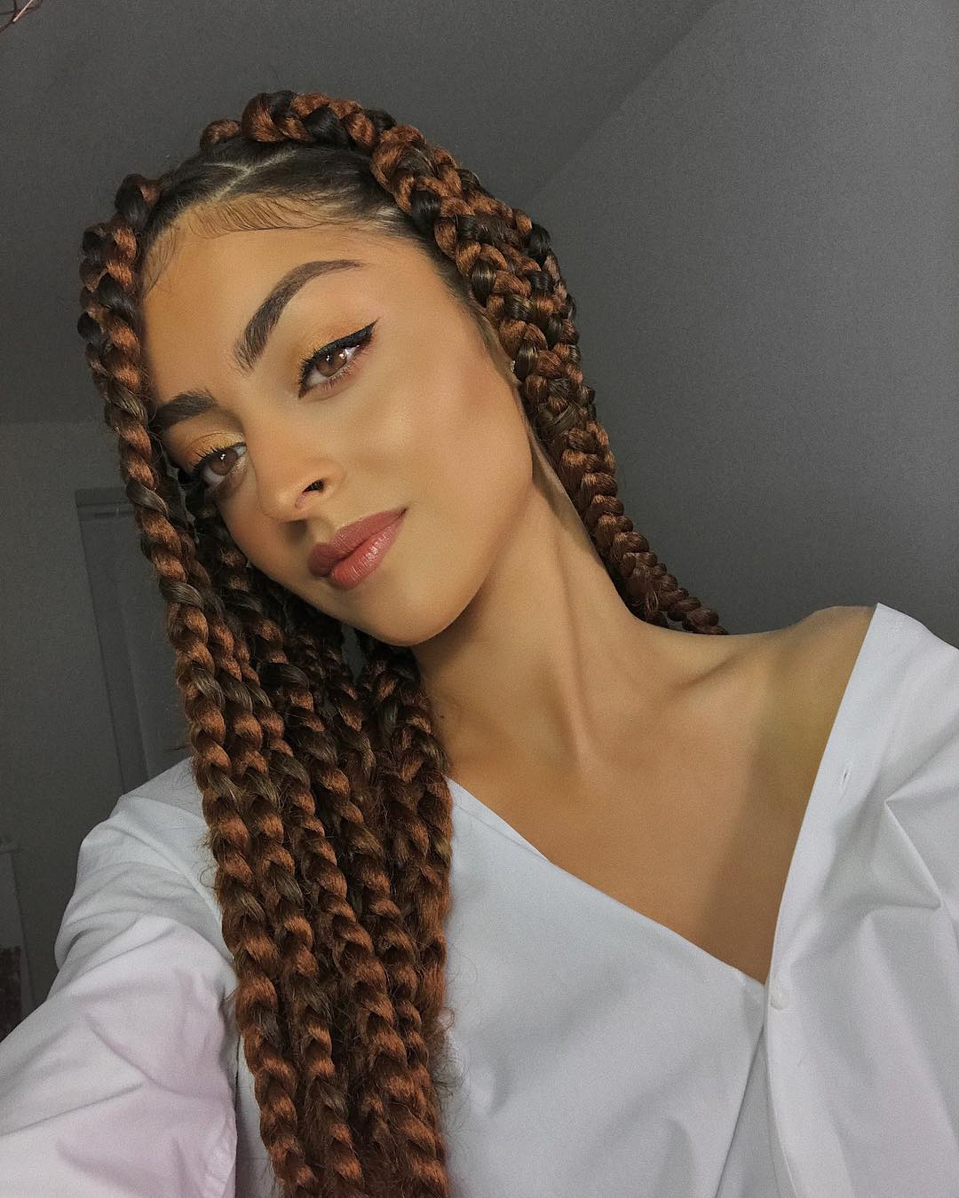 25 Beautiful Jumbo Box Braids Style Ideas to Inspire You