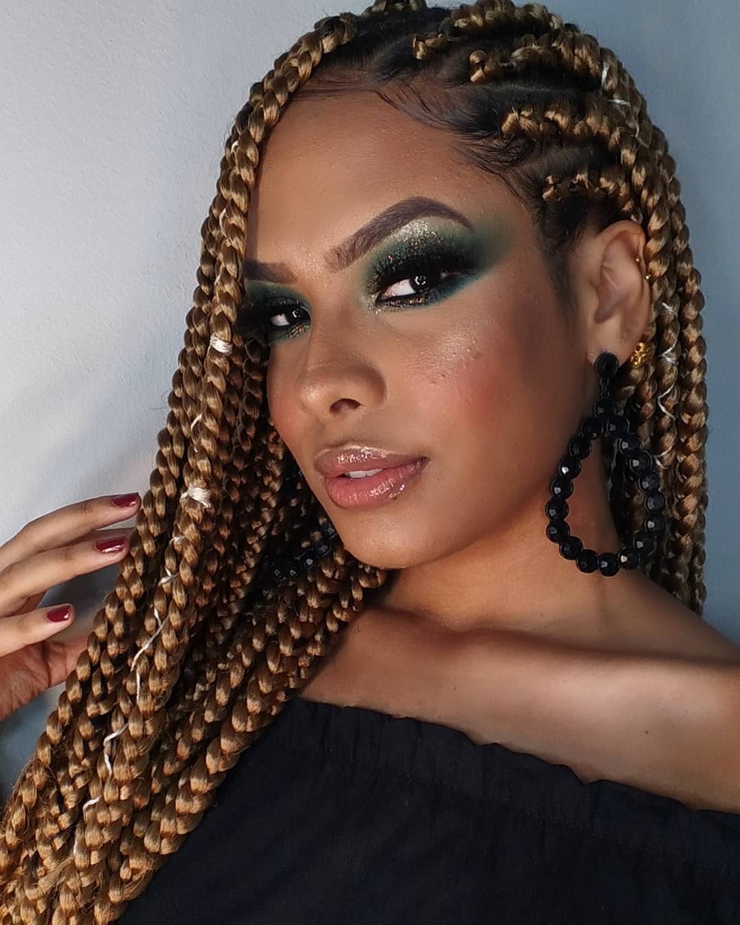 25 Beautiful Jumbo Box Braids Style Ideas to Inspire You ThriveNaija