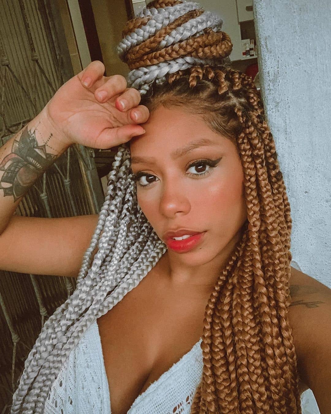 25 Beautiful Jumbo Box Braids Style Ideas to Inspire You