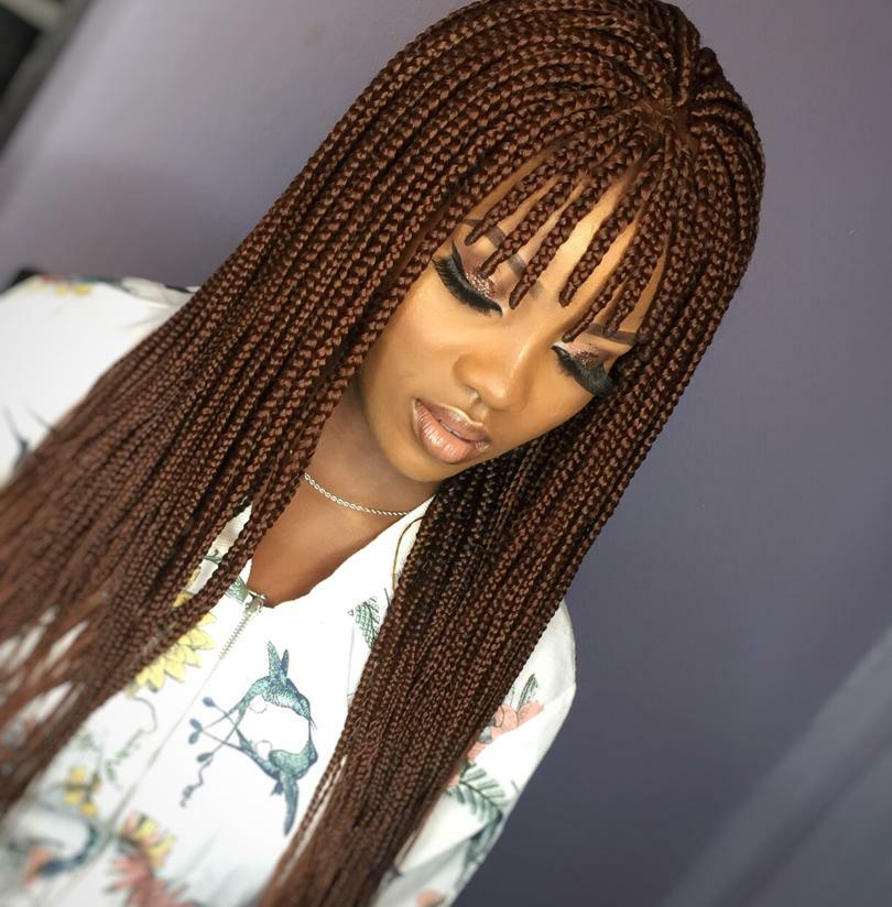 Trendy Box Braid Ideas