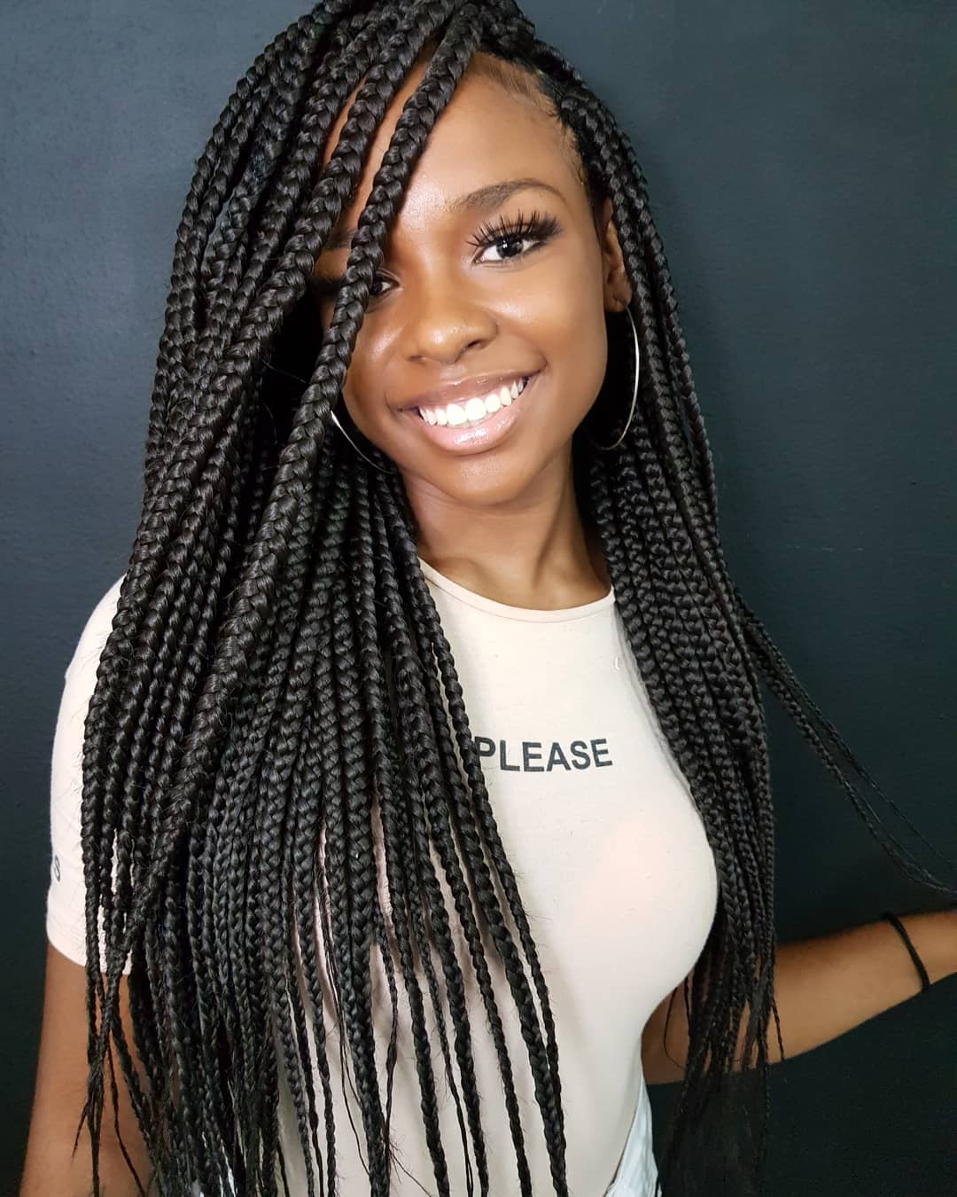 36 Medium Box Braids Style Ideas Trending Now Thrivenaija