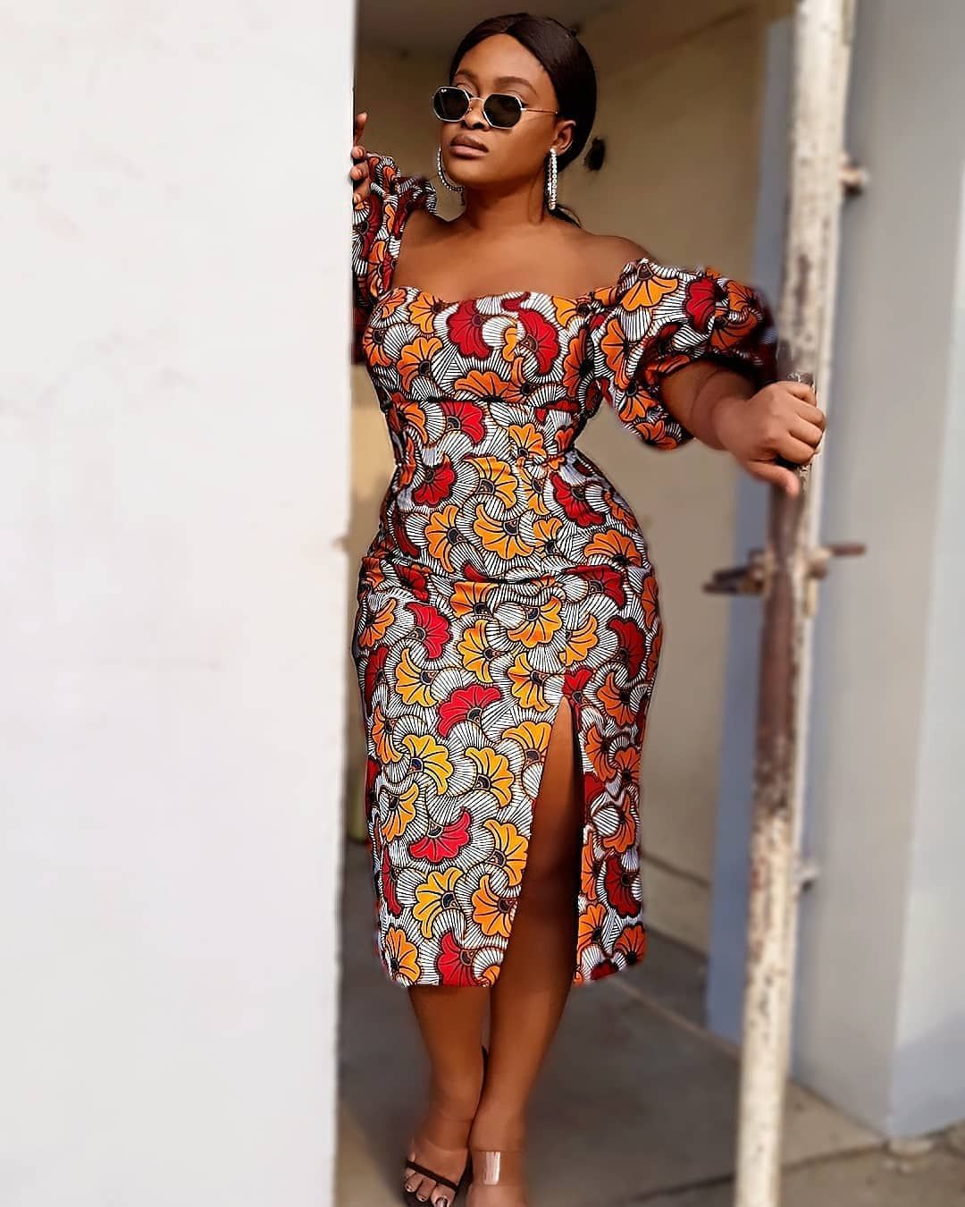 Average Dress With Cap Sleeve