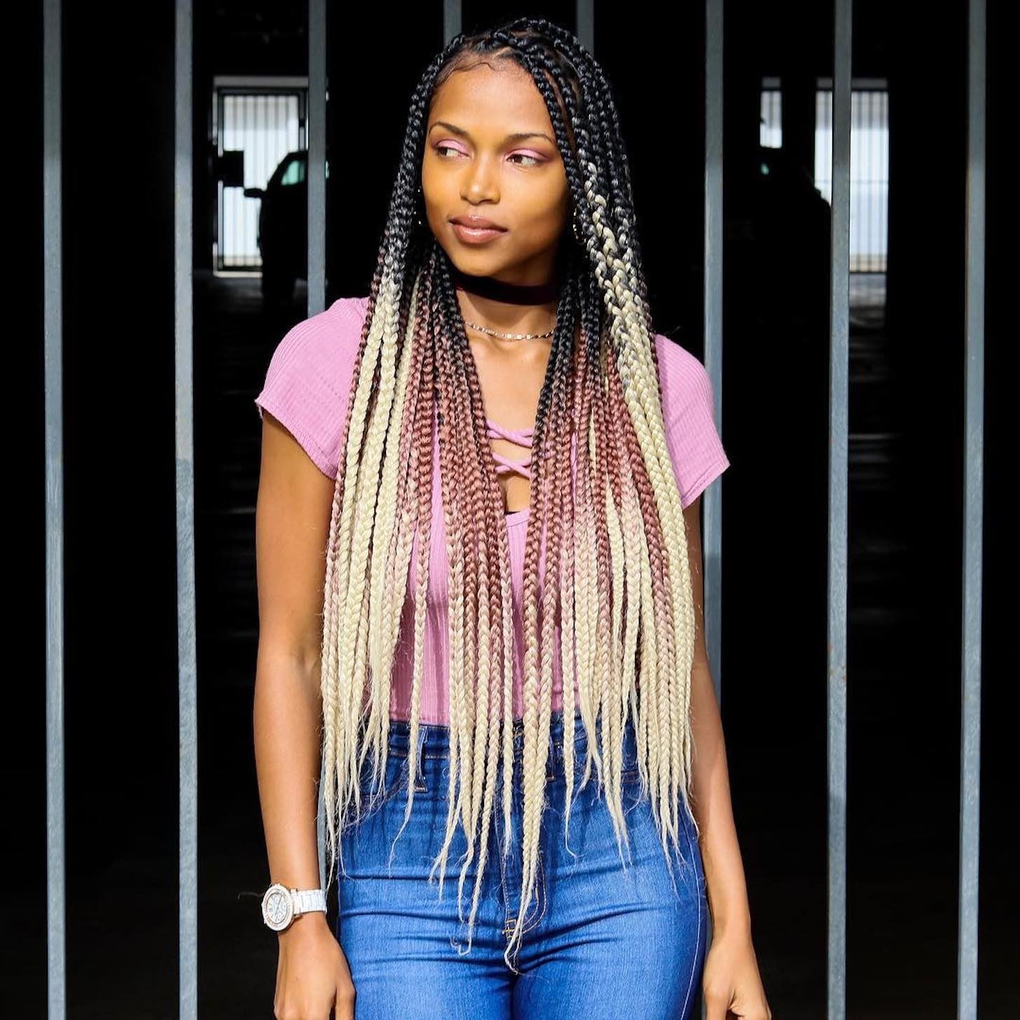 Trendy Box Braid Ideas