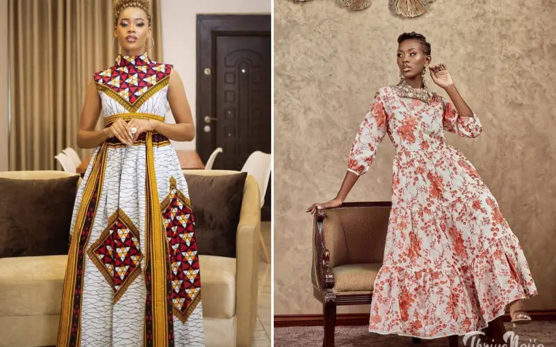 75 Beautiful Ankara Long Gown Styles Design 2022 | ThriveNaija