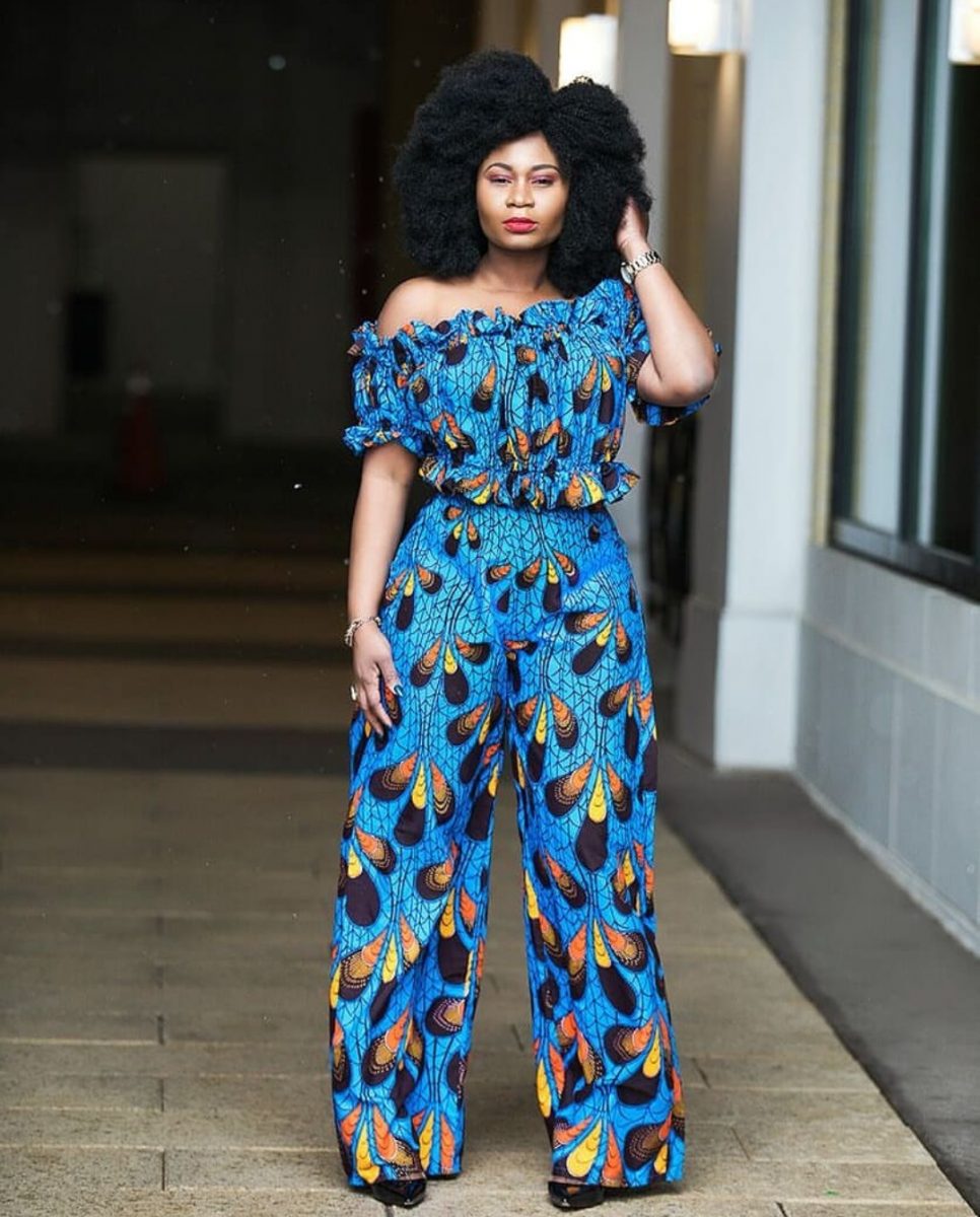 Ankara Pallazo Jumpsuit