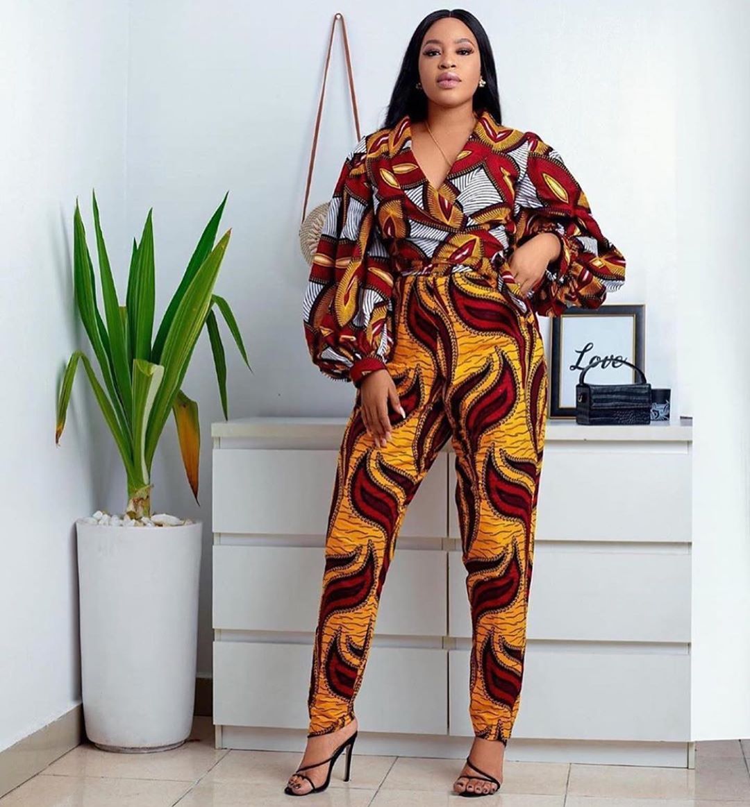 Fashionable Ankara Jumpsuit