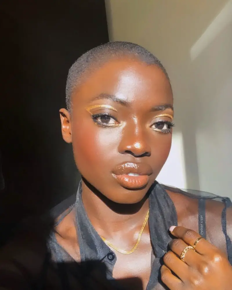 12 Influencers And Celebs Who Nailed The Baldie Look | ThriveNaija