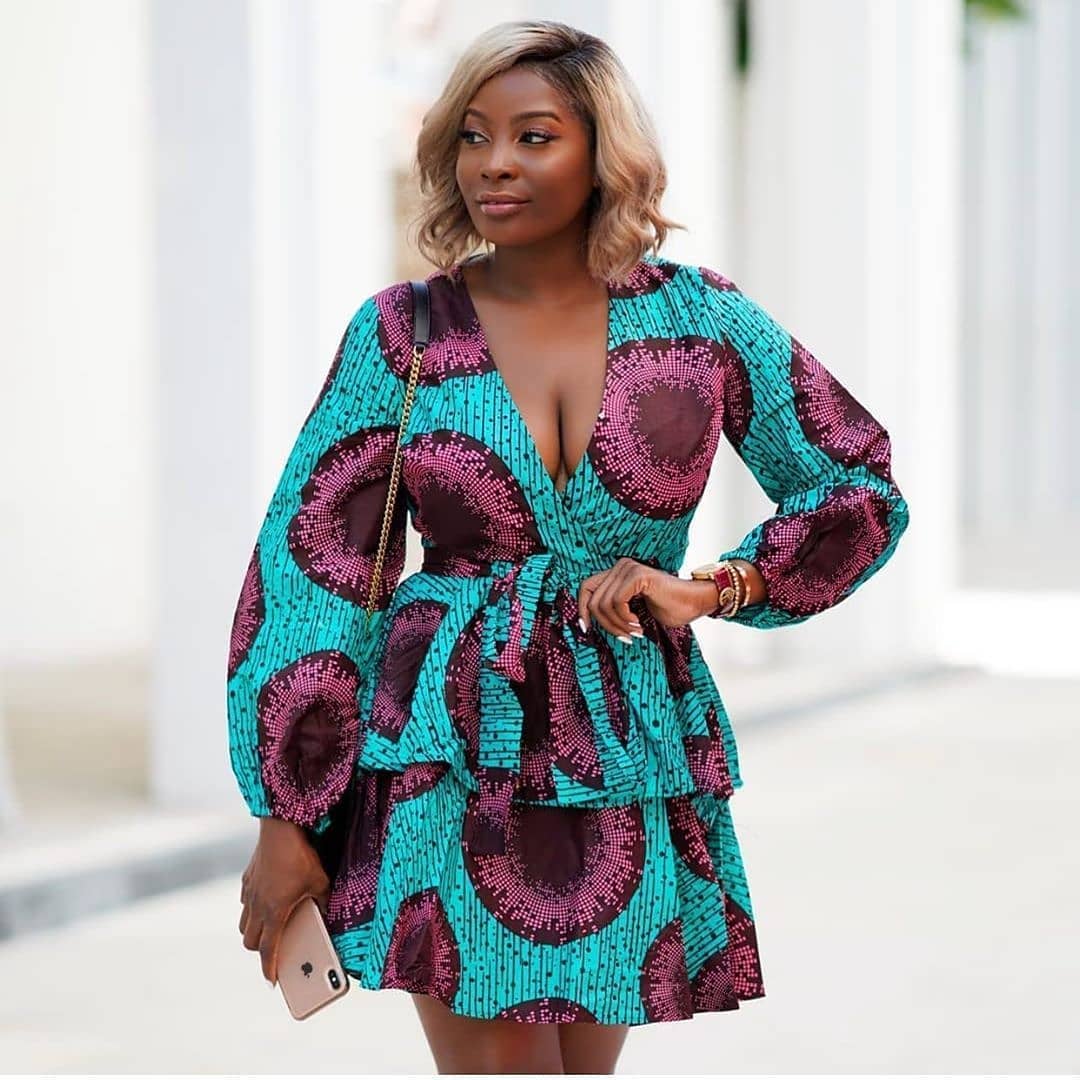 65 Beautiful Simple Ankara Gown Styles ...