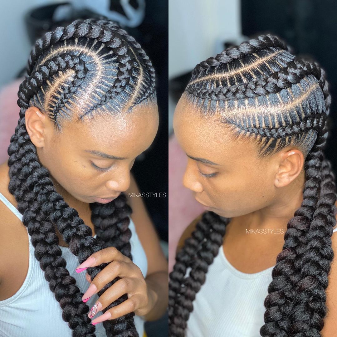 20 Ways to Slay Jumbo Box Braids Like a Queen