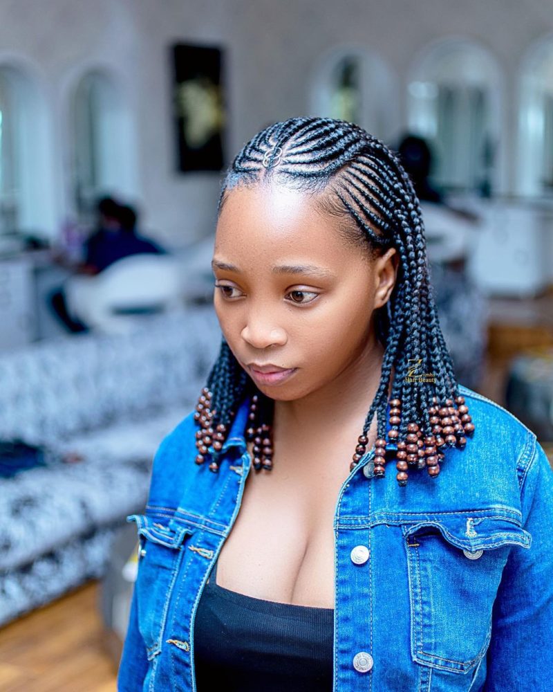 35 Beautiful Cornrow AllBack Styles For 2024 ThriveNaija