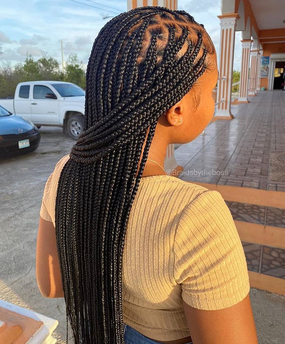 30 New Knotless Box Braids Ideas For 2021 | ThriveNaija