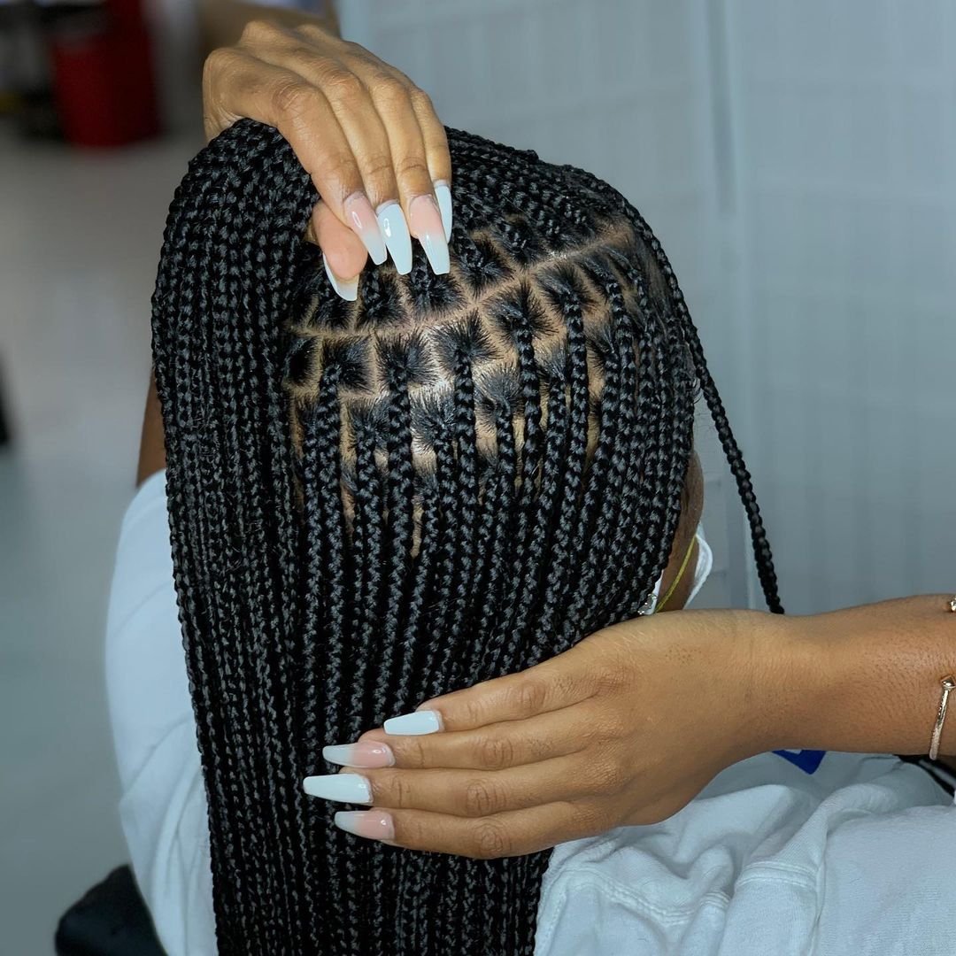 Well Detailed Box Braids