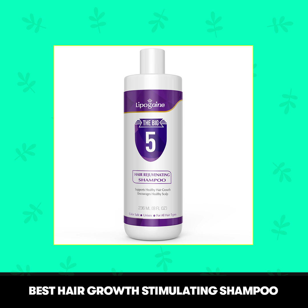 Lipogaine Hair Shampoo- Best Hair Growth Stimulating Shampoo