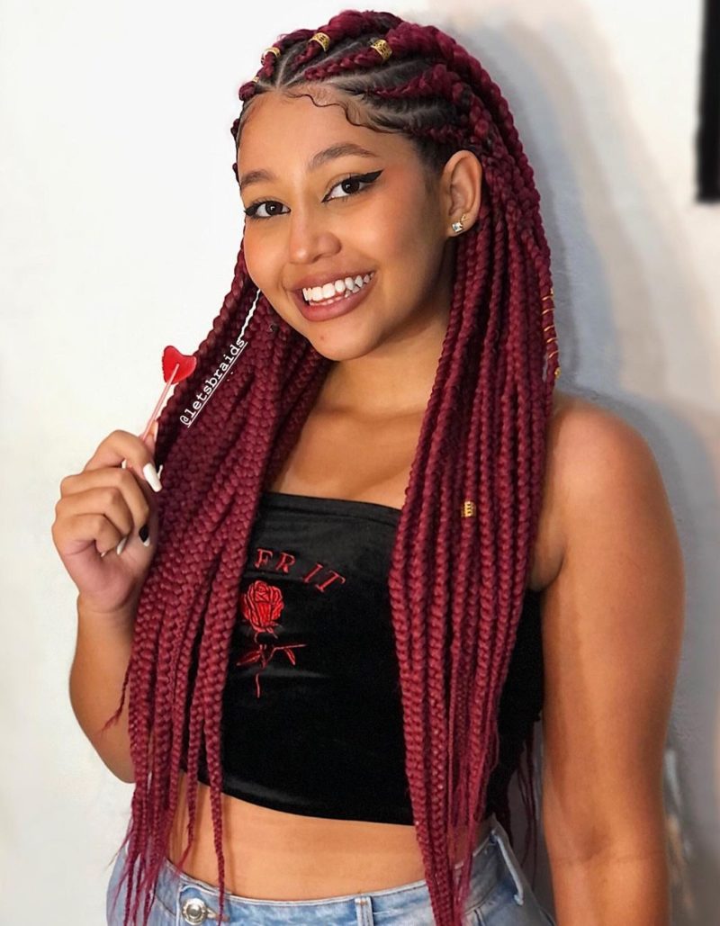  55 Latest Fulani Box Braids Ideas | ThriveNaija