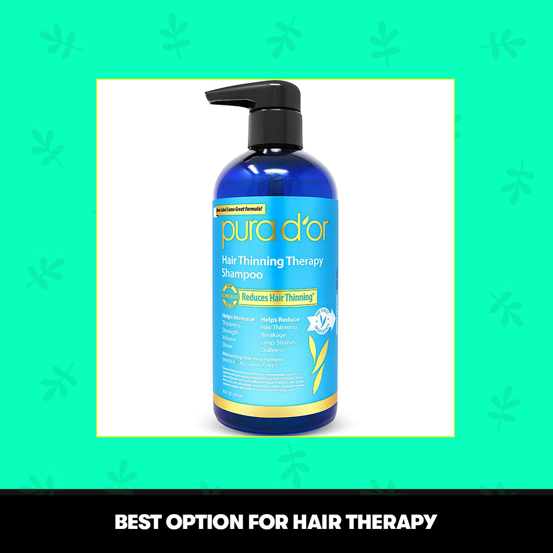 Pura D'OR Anti- Hair Loss Shampoo- Best Hair Therapy