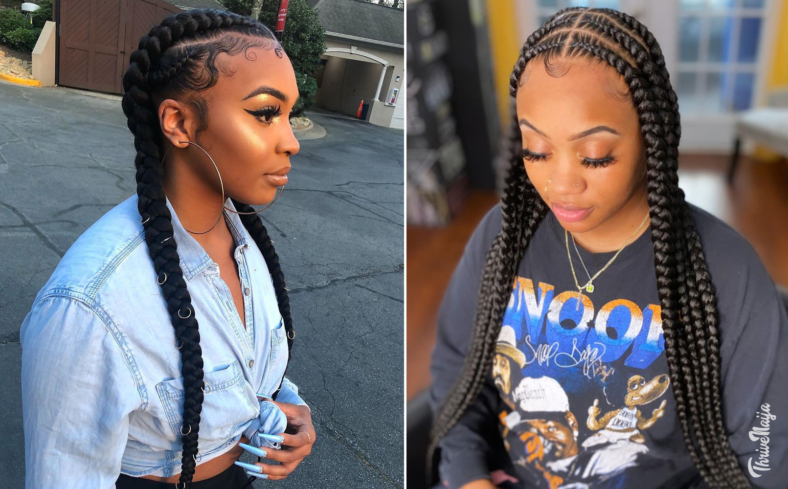2. 20 Stunning Feed In Braids Hairstyles to Try in 2021 - wide 3