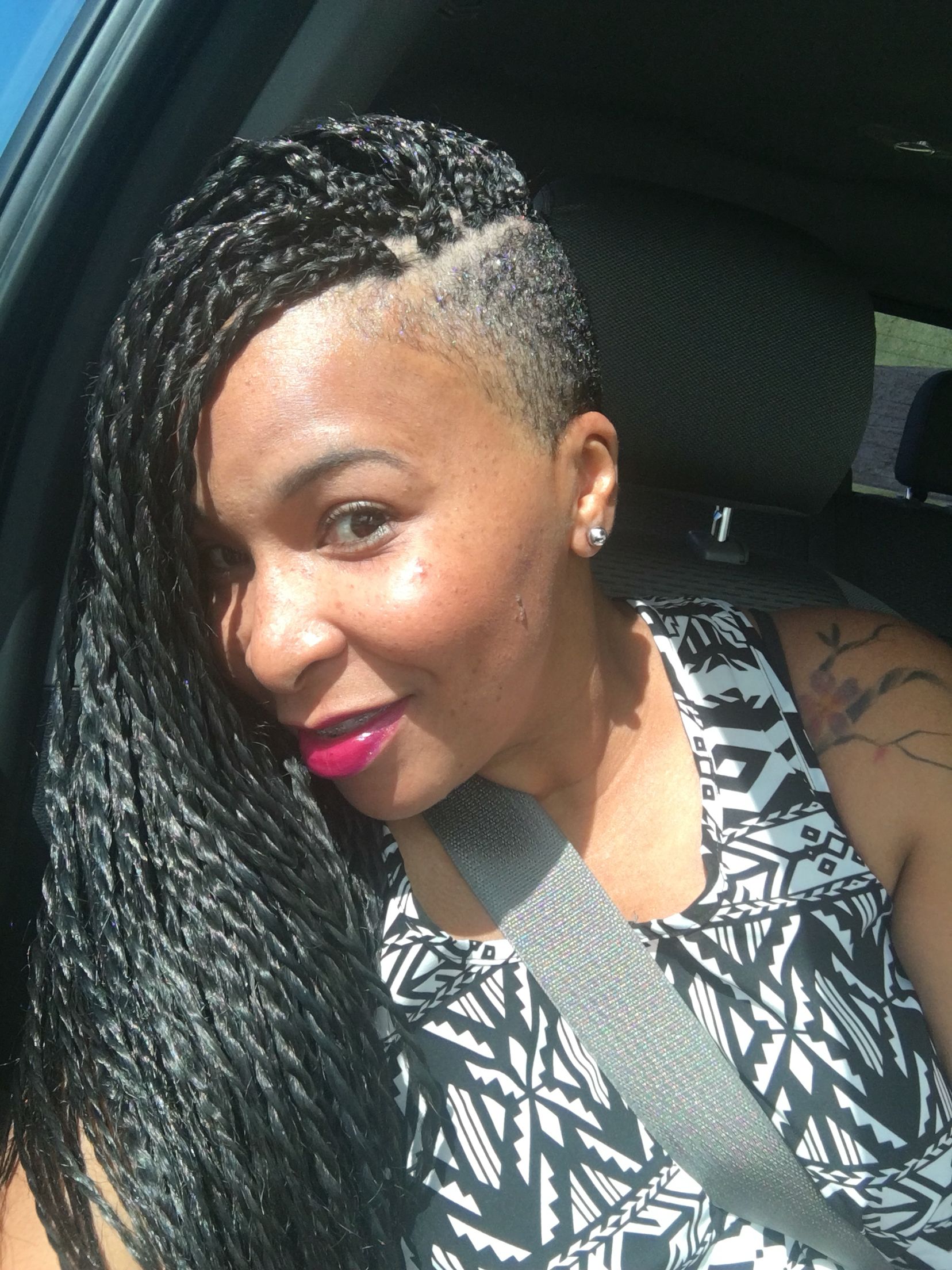 Shaved Side With Passion Twist