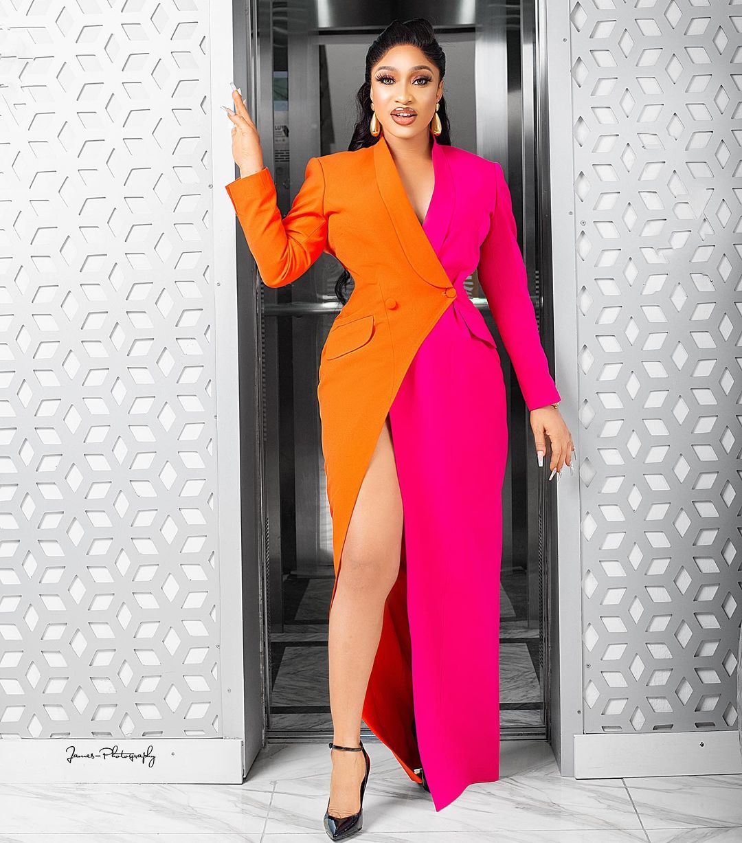 Tonto Dikeh- Stunning Is The Word For This Look