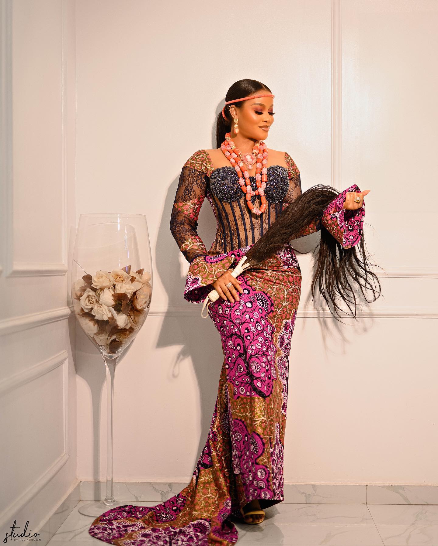 Flamenco Sleeve Vintage Ankara Style
