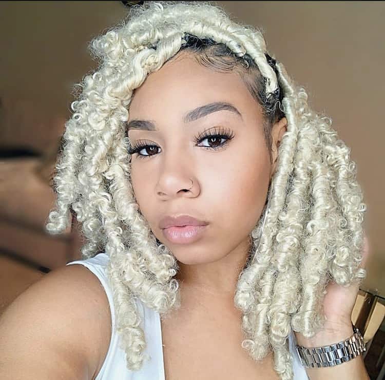 Blonde Butterfly Loc