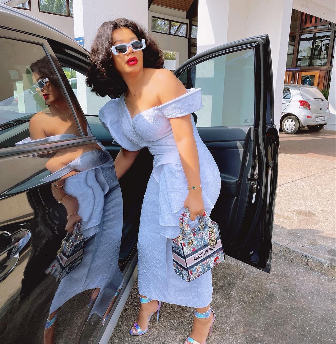 Nadia Buari- Making Fashion Statements In Stunning Outfit