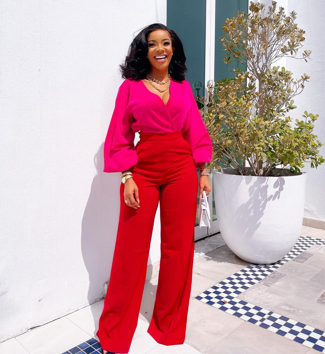 Serwaa Amihere- Looking Stunnin In Red