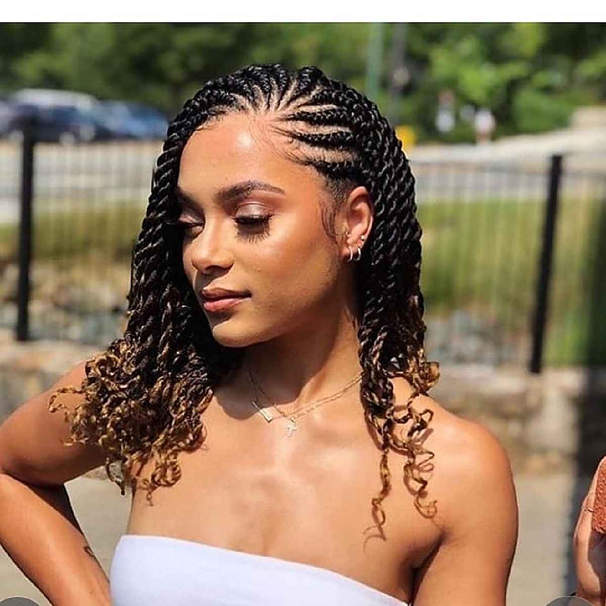 Crochet Twist Hairstyle