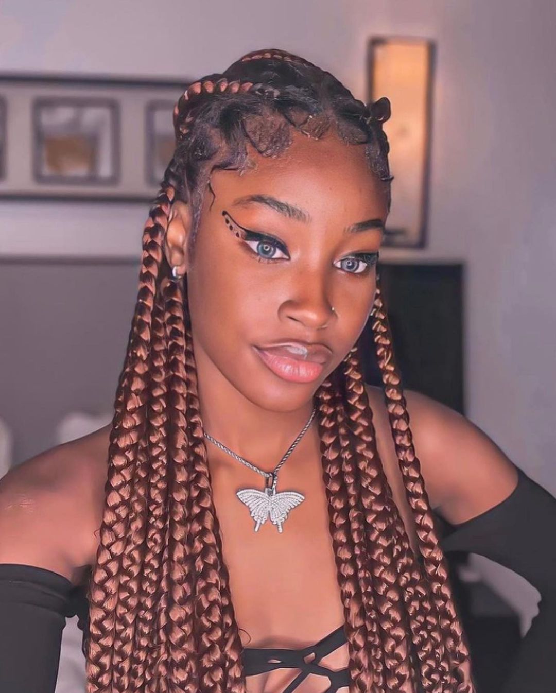 20 Ways to Slay Jumbo Box Braids Like a Queen