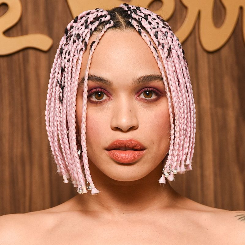 Short Pink Bob Knotless Braids